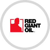 Logotipo de RedGiant Oil