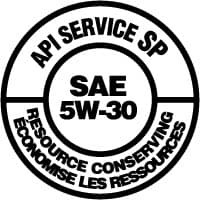 SERVICIO API SP - SAE 5W-30 - CONSERVACIÓN DE RECURSOS / ECONOMIZAR LOS RECURSOS