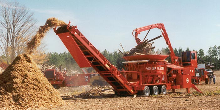 Machinerie à la mine